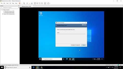 how to install vmware Tools in windows server 2022 on vmware workstation pro 16