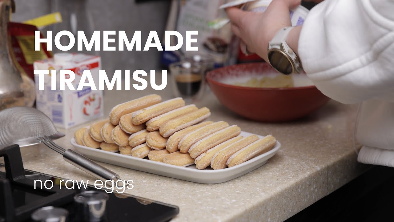 Making Tiramisu on a Quiet Evening
