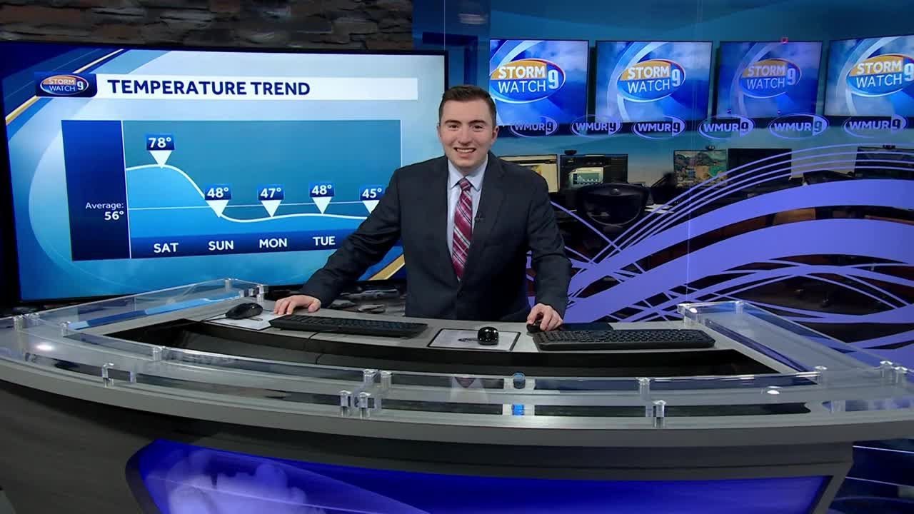 Summer-like stretch comes to an end in NH, much cooler air on the way ...