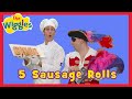 Five Sausage Rolls 🌭 Learn to Count with The Wiggles 🔢 Toddler Counting Song