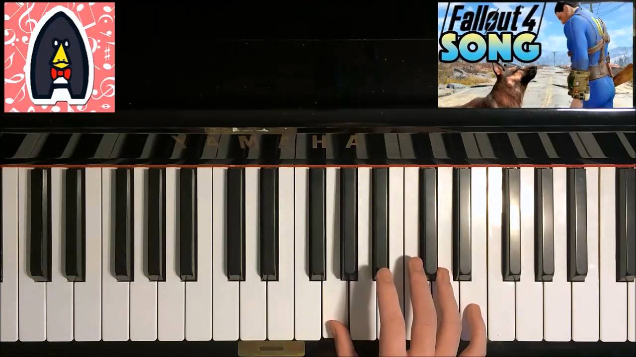How To Play Fallout 4 Song Lucky Ones Tryhardninja Piano Tutorial Youtube - roblox music sheets fallout 4