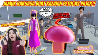 Defeat the Tax Officer Using a Giant Mushroom!! Who Will Win? Sakura School Simulator - Part 308