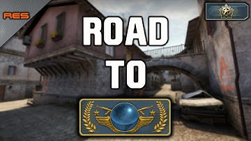 DMG RANK! FULL GAME - Road To Global Elite - CS GO Competitive Gameplay