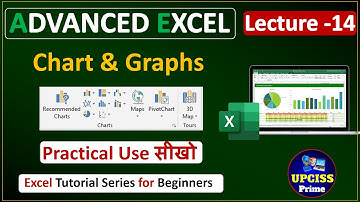 MS Excel Insert Tab Explained | Charts & Graphs in Excel | Column & Line Chart in Hindi | Lecture 14