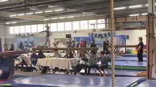 Abigail Martin Level 9 2023 Beam routine!