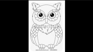 How to draw a Owl step by step|| Easy Owl drawing for Beginners