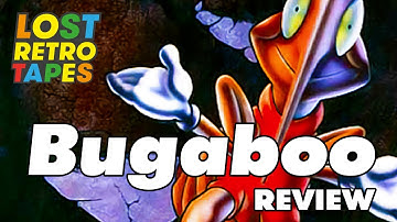 Bugaboo The Flea Review - Commodore 64 & ZX Spectrum. From Bytes 1984