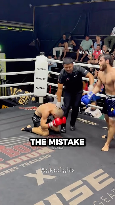 Did He Deserve The Disqualification?🤔(@gigafights)