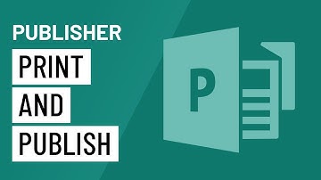 Publisher 2010: Printing and Publishing in Publisher 2010