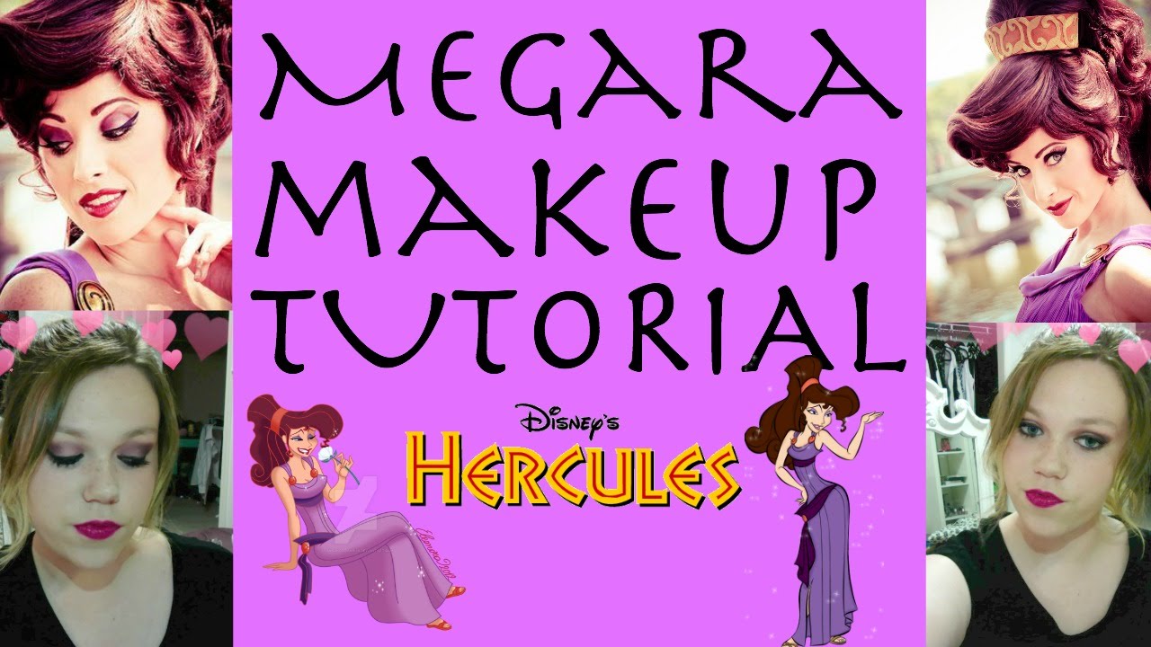 Megara From Disneys Hercules Makeup Tutorial MAKEUP WITH SYD