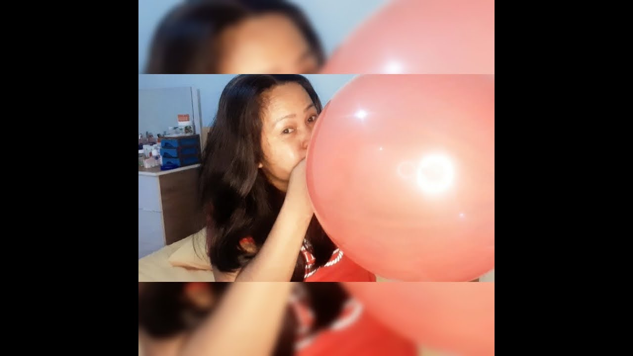 Challenge Accepted Blowing And Popping Balloons Youtube