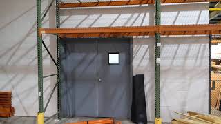 Tunnel Bay Pallet Rack Over A Doorway by P STROUTH LLC 309 views 2 years ago 35 seconds