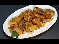 Receta de Pollo y conejo al ajillo. Loli Domínguez.  receta tradicional.  paso a paso. Recetas