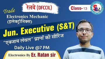 DFCCIL Signal & Telecommunication Important Questions Series By Ratan sir