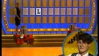 Peter Lewis on Wheel Of Fortune NZ, c1991