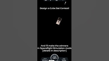 CONTEST: Get me to build your Cubesat design as a custom asset in Spaceflight Simulator