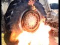 Mounting 2000lb Tires with Fire