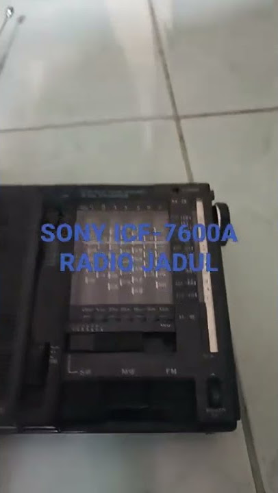 radio jadul sony icf-7600a