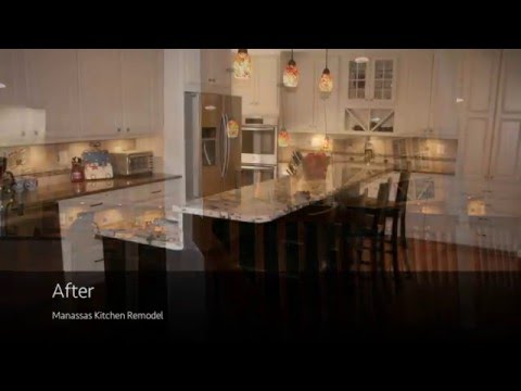 Before & After- Kitchen Remodel in Manassas VA- Lensis Builders-2016