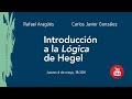 Presentación «Introducción a la Lógica de Hegel» junto a Rafael Aragüés y Carlos Javier González