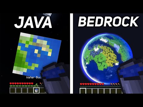 Minecraft JAVA vs BEDROCK