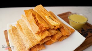 Los Mejores Tamales de Carne, Frijoles y Queso - &quot;El Saborcito Rojo&quot;