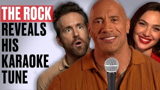 Ryan Reynolds, The Rock and Gal Gadot SING Their Karaoke Songs | FAQs | @LADbible TV