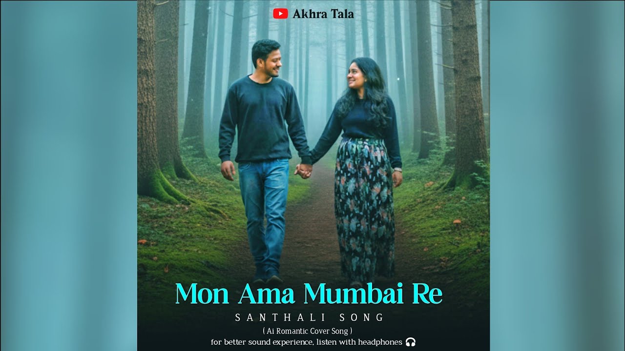 Mon Ama Mumbai Re || New Santhali Romantic Cover Song 2026 || Akhra Tala ||New Santhali Song Video 