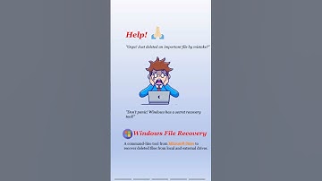 Windows File Recover Tool Tutorial! #Winfr#WindowsFileRecovery#WindowsTips#DataRecovery#FileRecovery