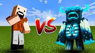 Minecraft Notch Vs Warden|| Fight🤕❤‍🔥