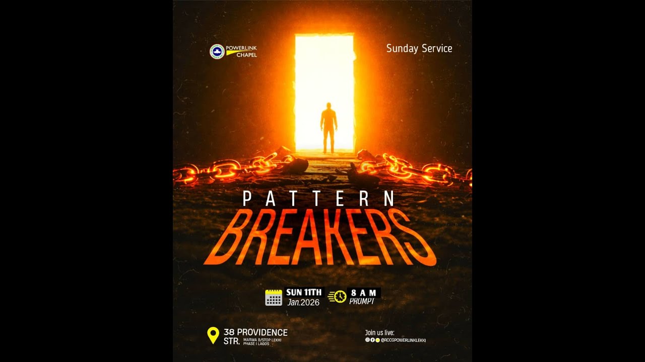 SUNDAY SERVICE : BECOMING A PATTERN BREAKER WITH PST OBI UMAHI - 11-01-2026