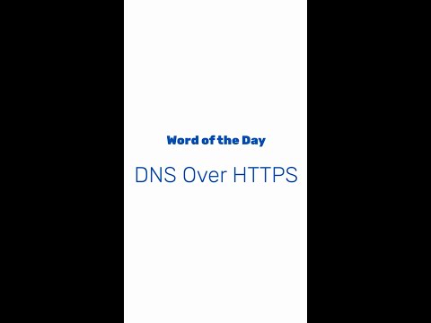 What is DNS over HTTPS (DoH)?