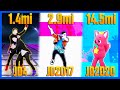 THE MOST FAMOUS Preview from Each JUST DANCE