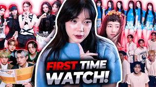 Reacting To KPOP I've NEVER seen before (ILLIT, P1Harmony, TWICE, Treasure & Lee Jung Hyun)