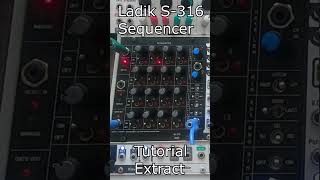 Ladik S-332 トリガーシーケンサー（20HP） S-332 Trig sequencer (20HP) – ladik.eu