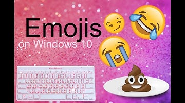 GET Emoji Keyboard on Windows 10!! 👐😱