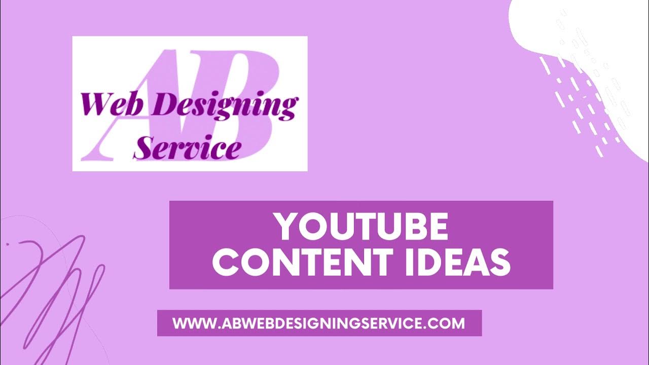 YouTube Content Ideas / Ways To Generate Great YouTube Content Ideas