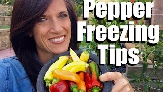 Pepper Freezing Tips  Quick and Easy