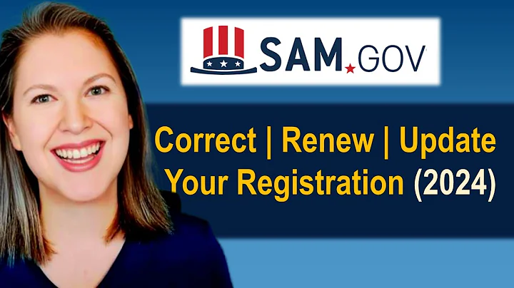 Renew/Update Your SAM Registration: How To, When, and Why - DayDayNews