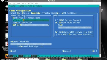 E10 Initial Samba Setup