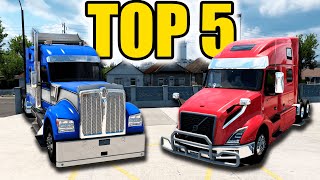 TOP 5 Mejores camiones MOD para American Truck Simulator 1.46!