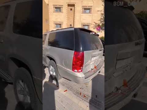 حادث اف جي ضد جمس سوبربان جمس يوكن تيوتا افجي سييرا