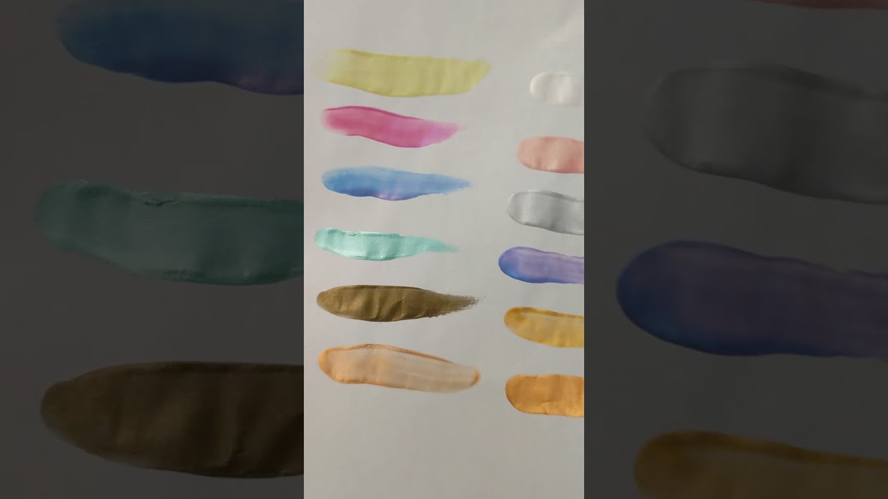 Acrylic Painting Tutorial Using Iridescent COLOUR SHIFTING PAINTS!✨ 