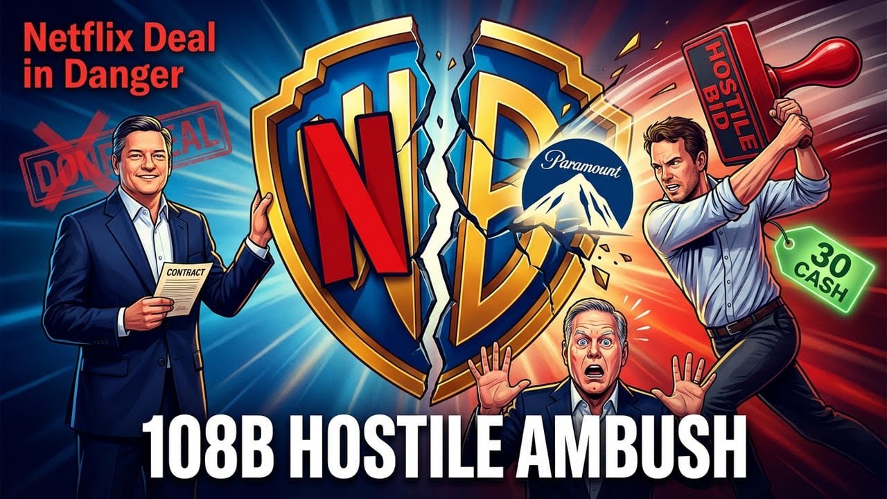 Succession in Real Life: Paramount’s $108B Bid vs Netflix’s ‘Done Deal