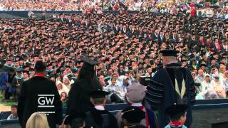 GW Commencement for the Class of 2013