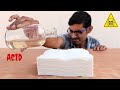 Powerful Acid VS Tissue Paper | गलती से भी इस पर तेजाब कभी मत डालना 🔥