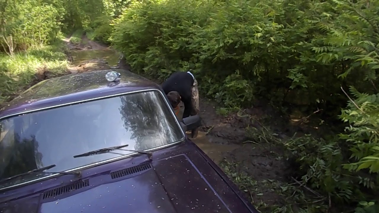 как правильно утопить автомобиль - YouTube