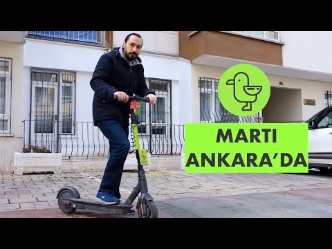ankara ya marti geldi elektrikli scooter nasil kiralanir youtube