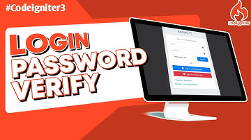 Cara Membuat Login Codeigniter 3 - Password Verify