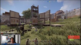 Rust - We taxed and foundation wiped SMG clan!